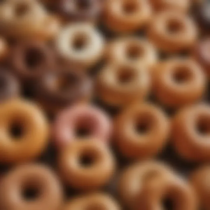 Different types of hair donuts for bun hairstyles.
