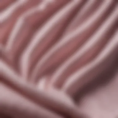 Luxurious Texture of Cotton Fabric Close-up of soft cotton fabric used in nightgowns