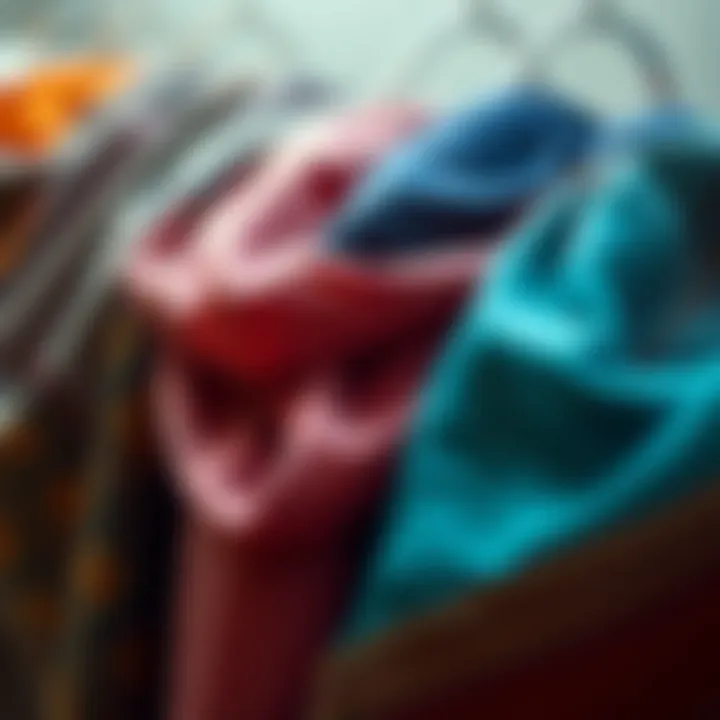 Variety of fabrics used for sleeveless shawls