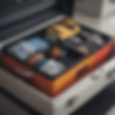 Color-coded trunk organizer for everyday use