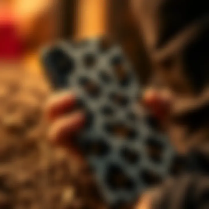 Sustainable materials used in phone case production