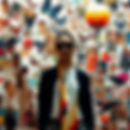 A vibrant tapestry composed of various photographs.