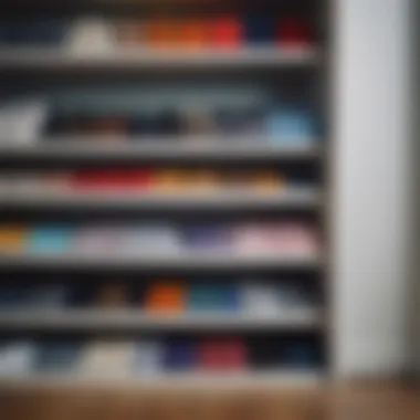 Color-coordinated sock and underwear organization
