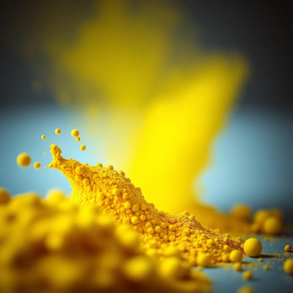 Yellow Powder Texture Exploring Yellow Dip Powder: Trends and Techniques